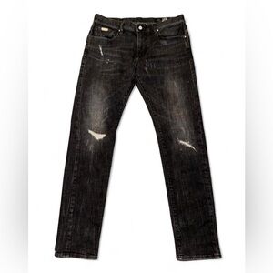 Armani Exchange Men's Dark Gray Slim Jeans